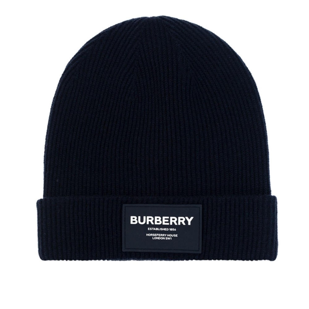 Burberry Kid's Rib-Knit Beanie